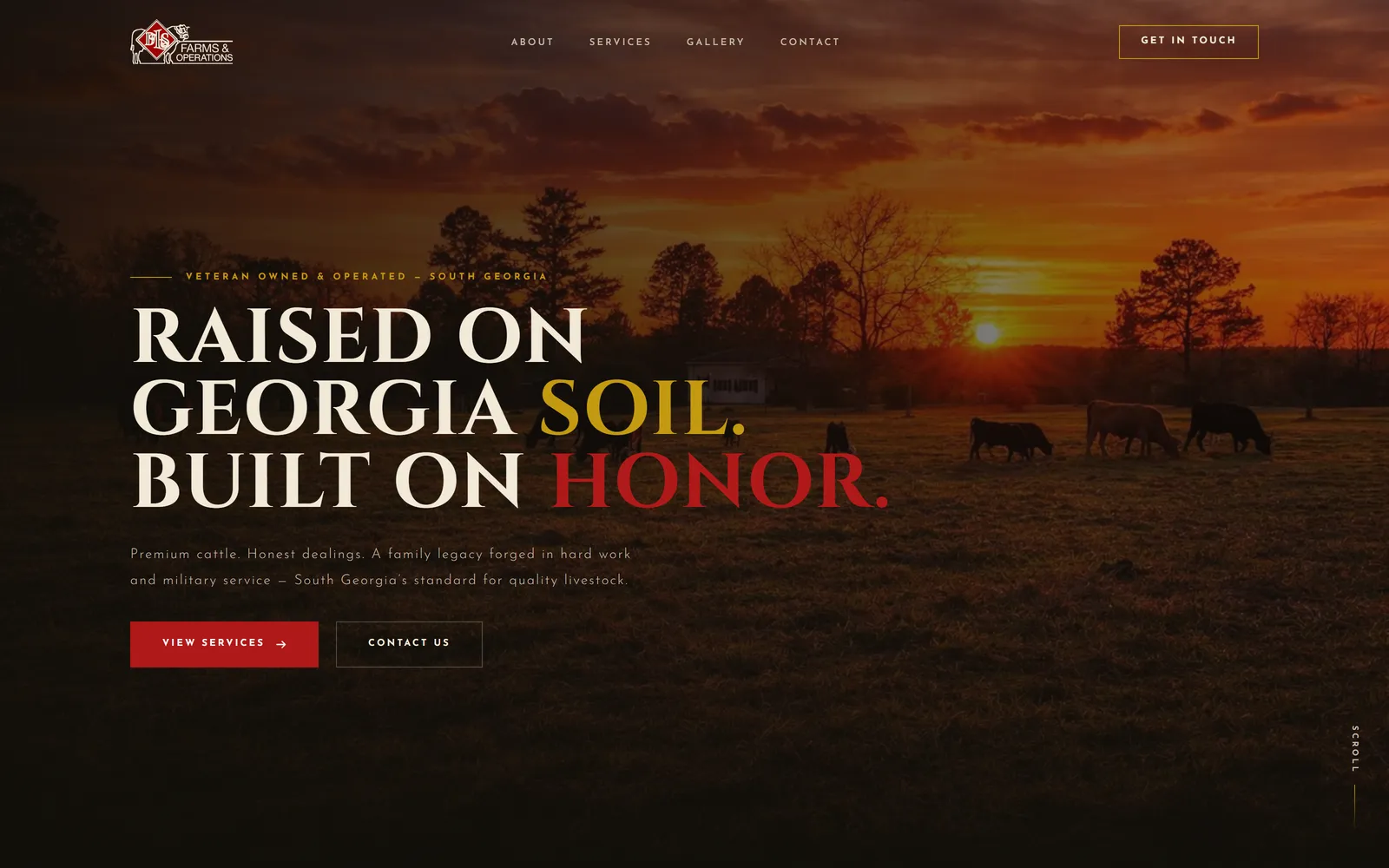 DLS Farms & Operations website